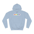 Little Love Messages Unisex Hoodie Hoodie Pink Sweetheart