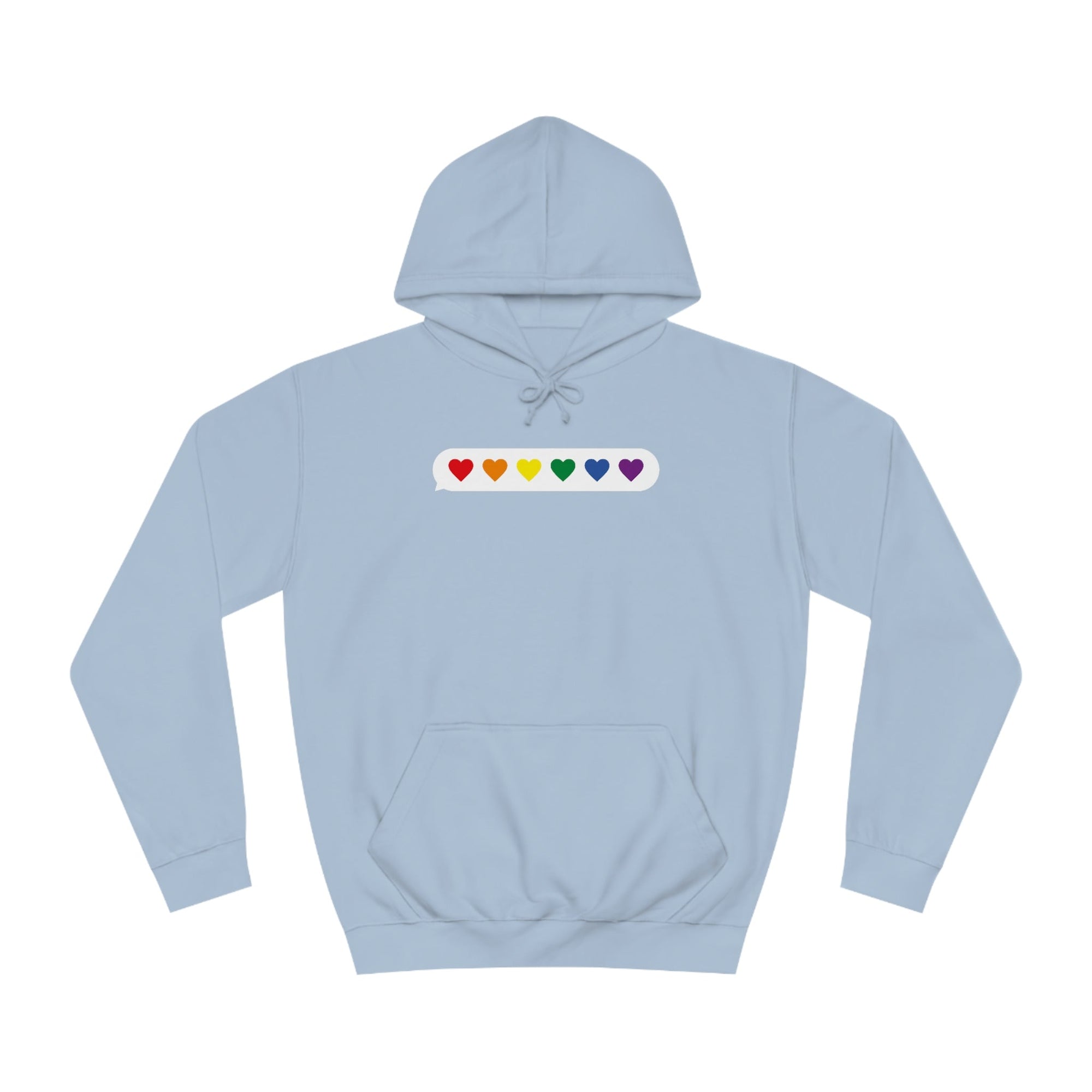 Little Love Messages Unisex Hoodie Hoodie Pink Sweetheart