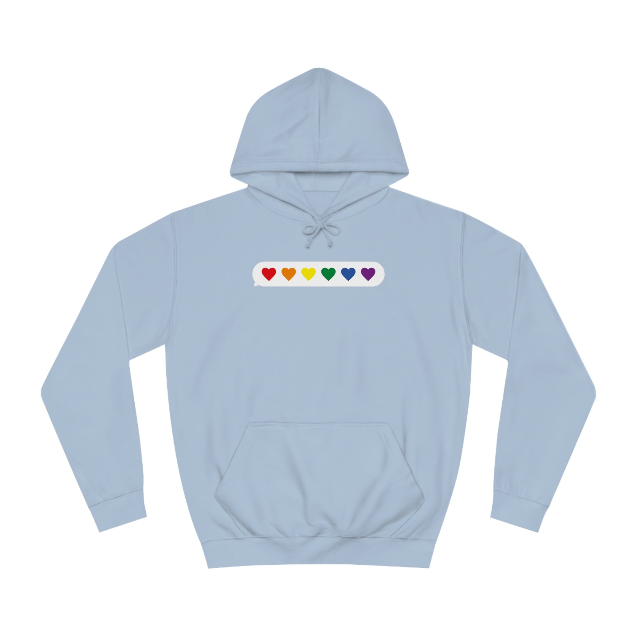 Little Love Messages Unisex Hoodie Hoodie Pink Sweetheart