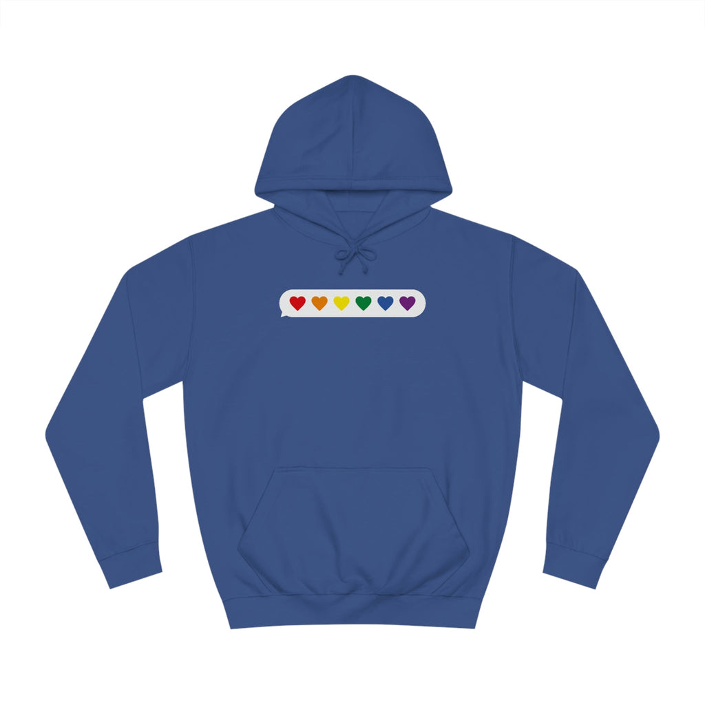 Little Love Messages Unisex Hoodie Hoodie Pink Sweetheart