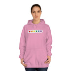 Little Love Messages Unisex Hoodie Hoodie Pink Sweetheart