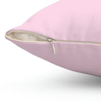 Lollipop Candy Sucker Square Pillow Home Decor Pink Sweetheart