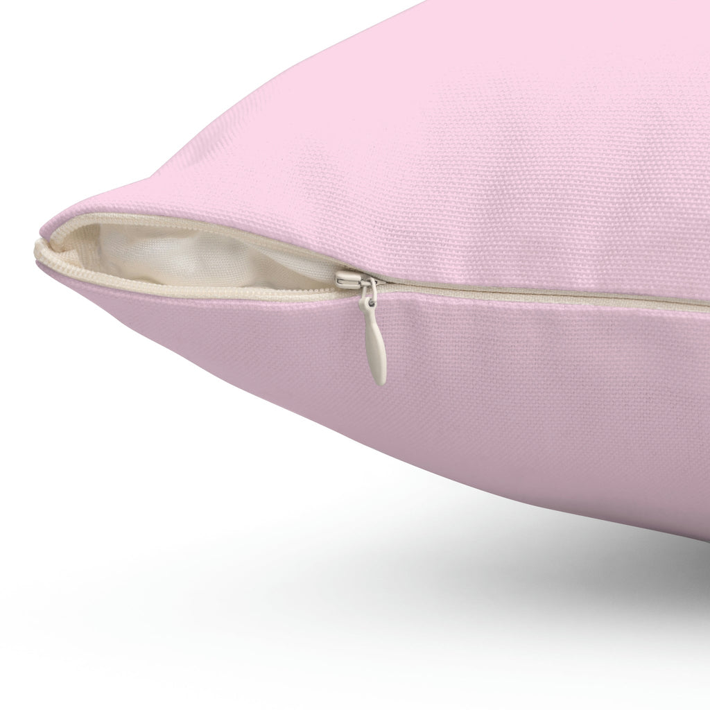 Lollipop Candy Sucker Square Pillow Home Decor Pink Sweetheart