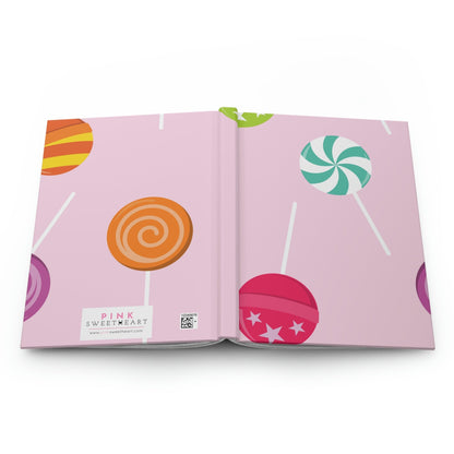 Lollipop Lane Hardcover Matte Journal Paper products Pink Sweetheart