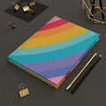 Loopy Rainbow Hardcover Matte Journal - Pink Sweetheart