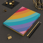 Loopy Rainbow Hardcover Matte Journal Paper products Pink Sweetheart