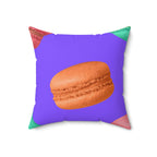 Macaron Minis Square Pillow Home Decor Pink Sweetheart