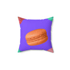 Macaron Minis Square Pillow Home Decor Pink Sweetheart
