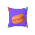 Macaron Minis Square Pillow Home Decor Pink Sweetheart