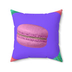 Macaron Minis Square Pillow Home Decor Pink Sweetheart