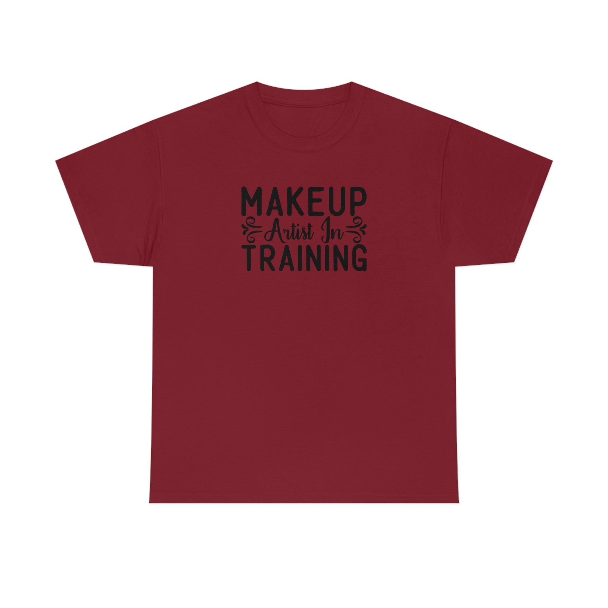 Makeup Artist in Training Cotton Tee T-Shirt Pink Sweetheart