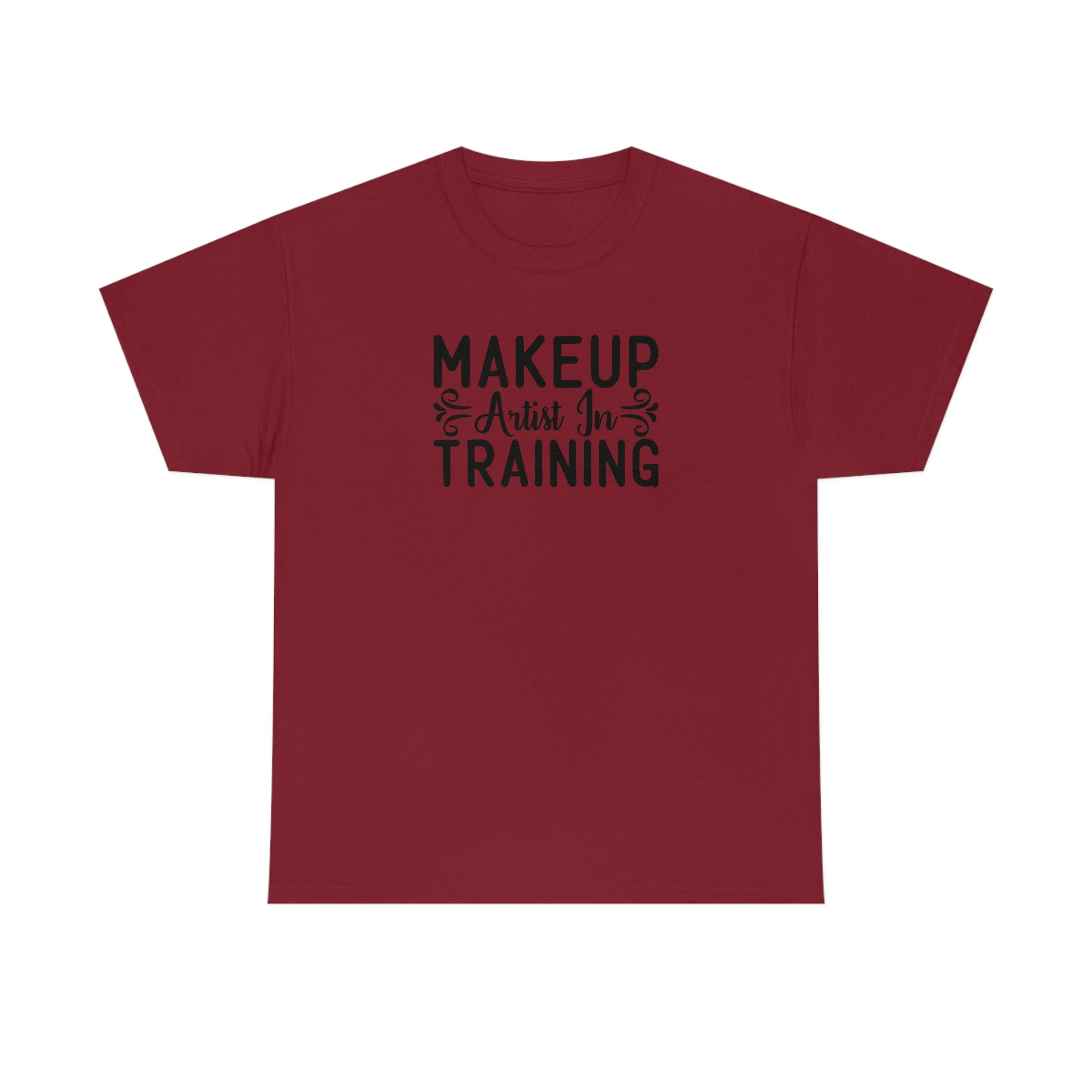 Makeup Artist in Training Cotton Tee T-Shirt Pink Sweetheart