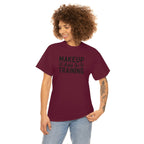 Makeup Artist in Training Cotton Tee T-Shirt Pink Sweetheart