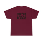 Makeup Artist in Training Cotton Tee T-Shirt Pink Sweetheart