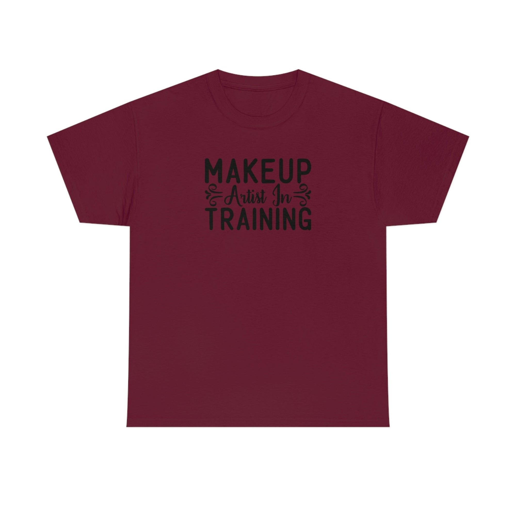 Makeup Artist in Training Cotton Tee T-Shirt Pink Sweetheart