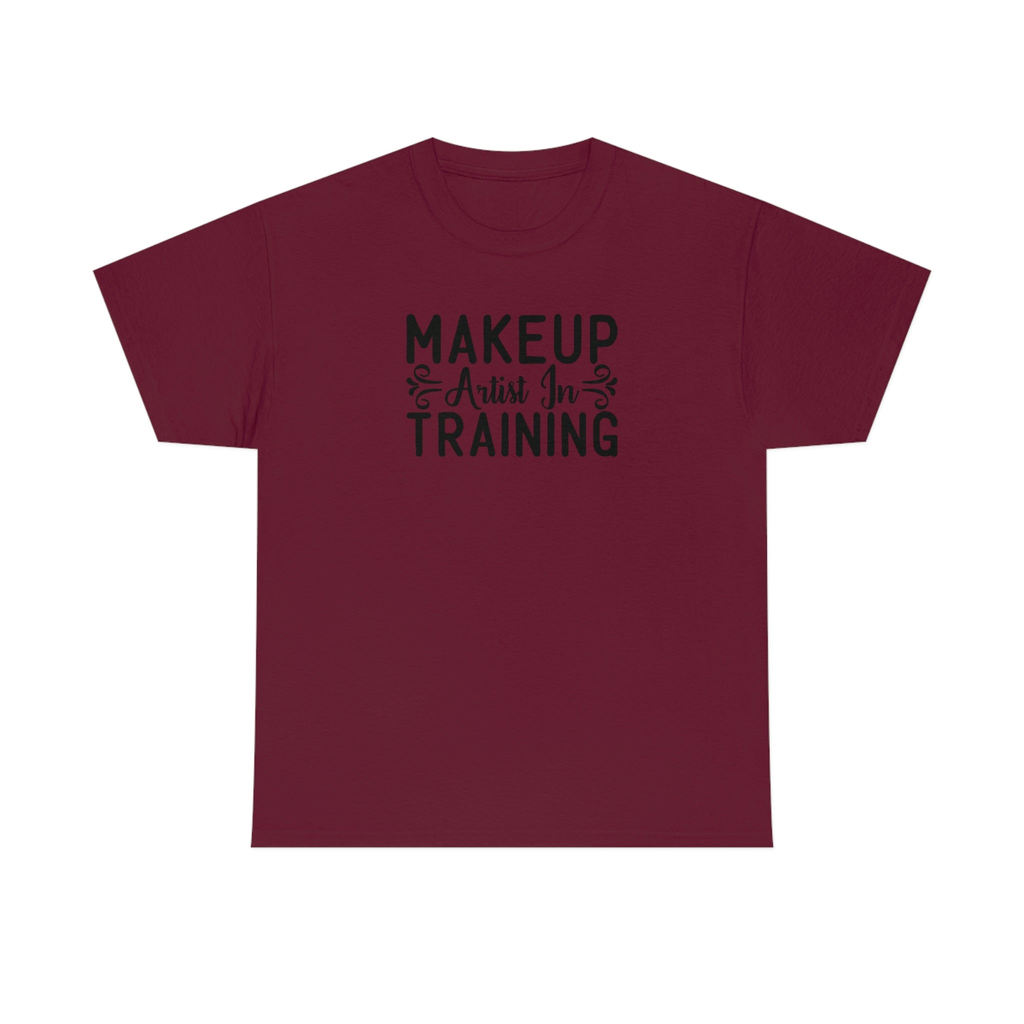 Makeup Artist in Training Cotton Tee T-Shirt Pink Sweetheart