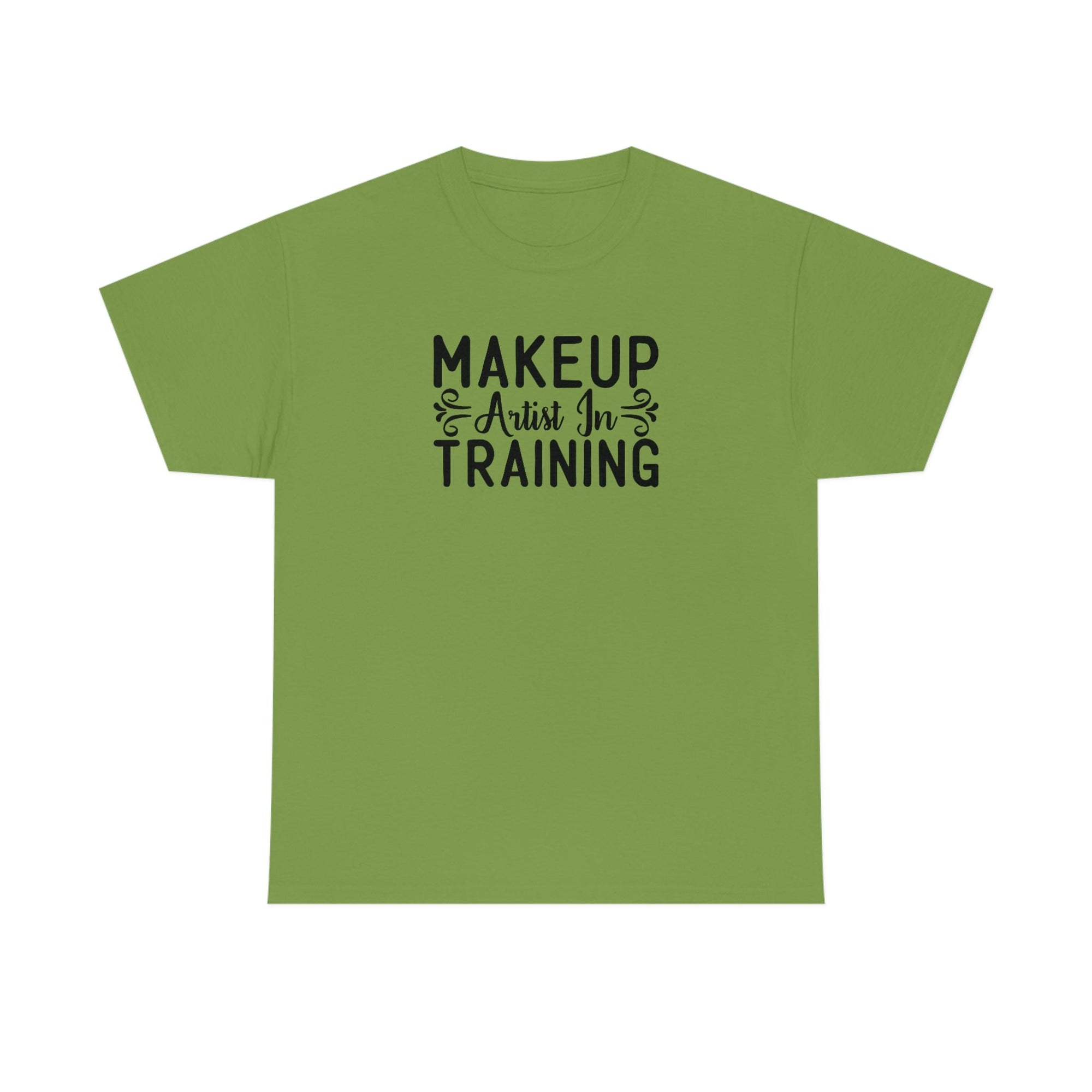 Makeup Artist in Training Cotton Tee T-Shirt Pink Sweetheart