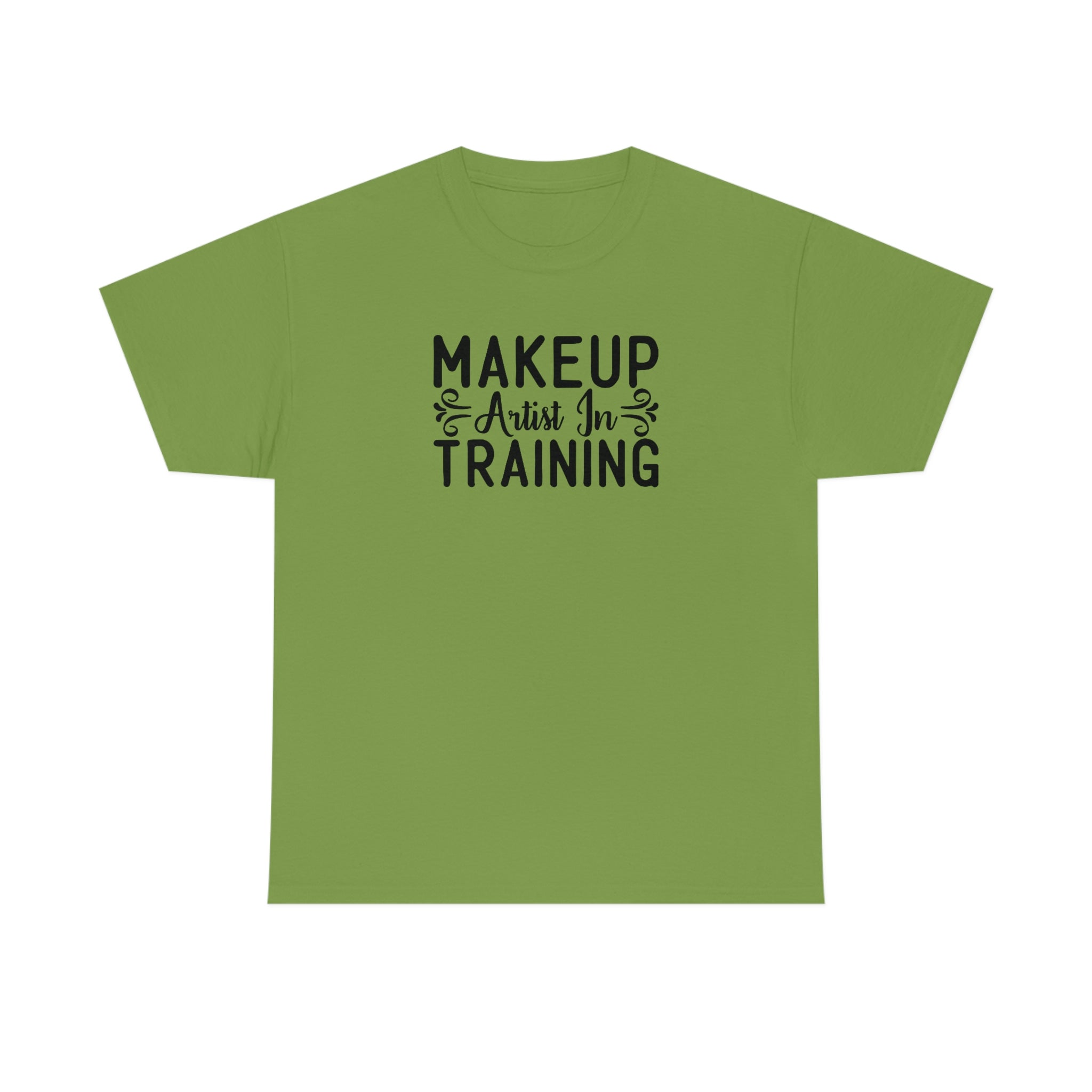Makeup Artist in Training Cotton Tee T-Shirt Pink Sweetheart