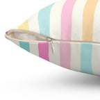 Marshmallow Candy Puff Square Pillow Home Decor Pink Sweetheart