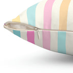 Marshmallow Candy Puff Square Pillow Home Decor Pink Sweetheart