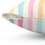 Marshmallow Candy Puff Square Pillow Home Decor Pink Sweetheart