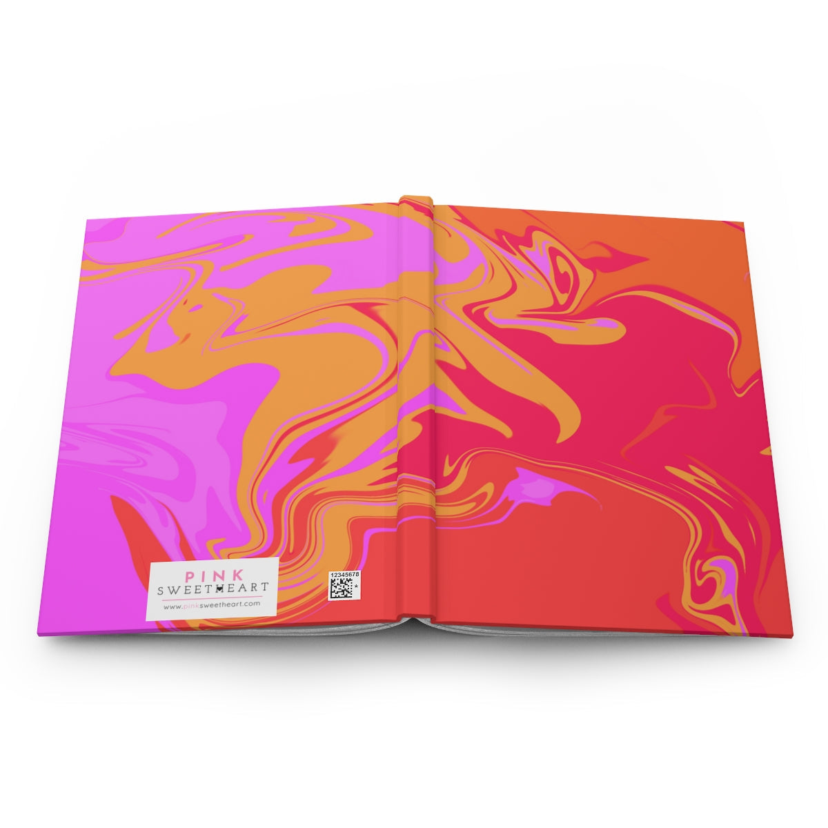 Melted Candies Hardcover Matte Journal Paper products Pink Sweetheart