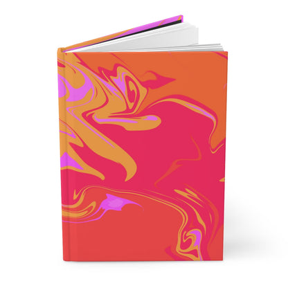 Melted Candies Hardcover Matte Journal Paper products Pink Sweetheart