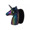 Metallic Rainbow Unicorn Makeup Dusting Brush 1pc - Pink Sweetheart