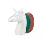 Metallic Rainbow Unicorn Makeup Dusting Brush Makeup Brushes Pink Sweetheart