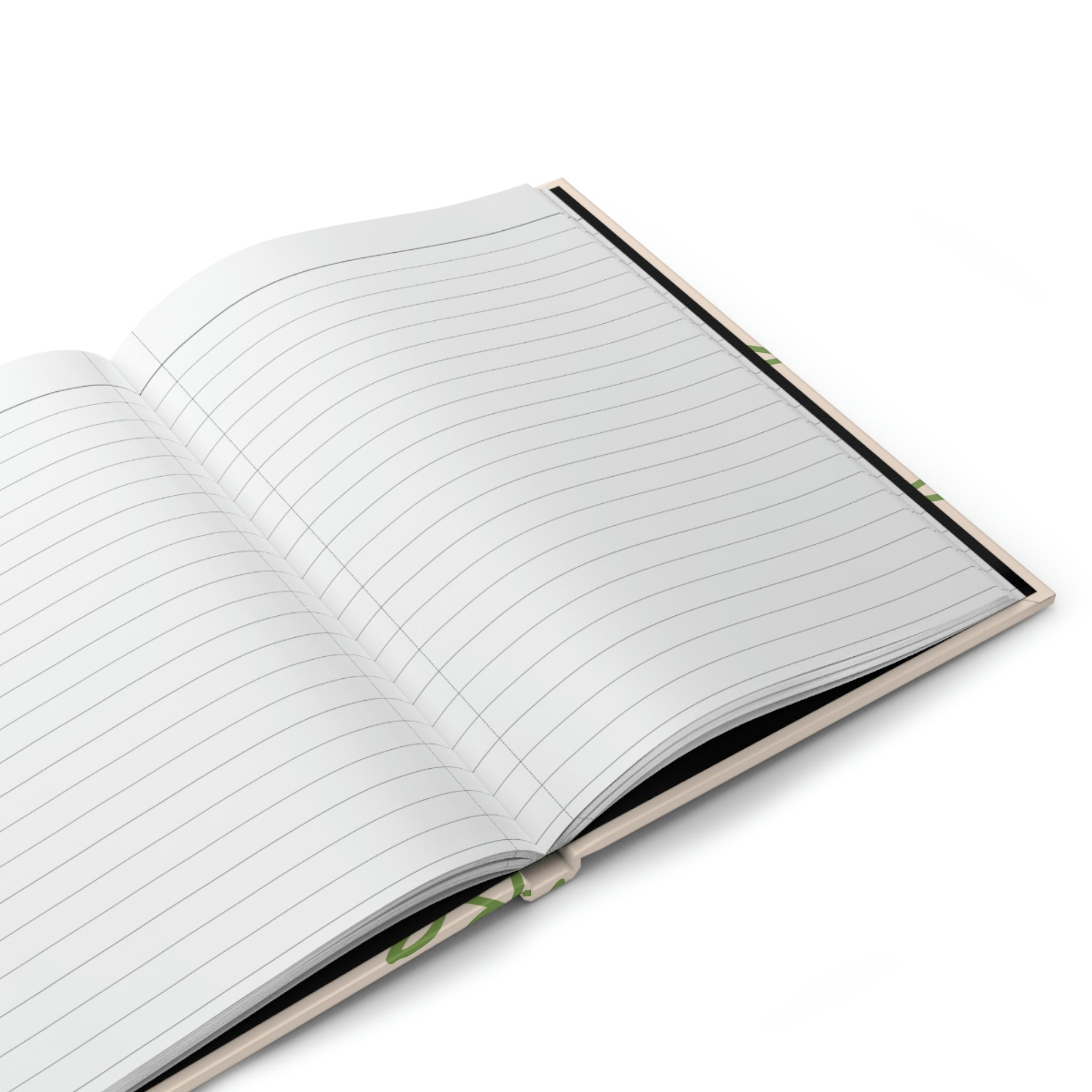 Minimalistic Leaf Hardcover Matte Journal Paper products Pink Sweetheart