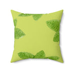 Minty Fresh Square Pillow Home Decor Pink Sweetheart