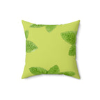 Minty Fresh Square Pillow Home Decor Pink Sweetheart