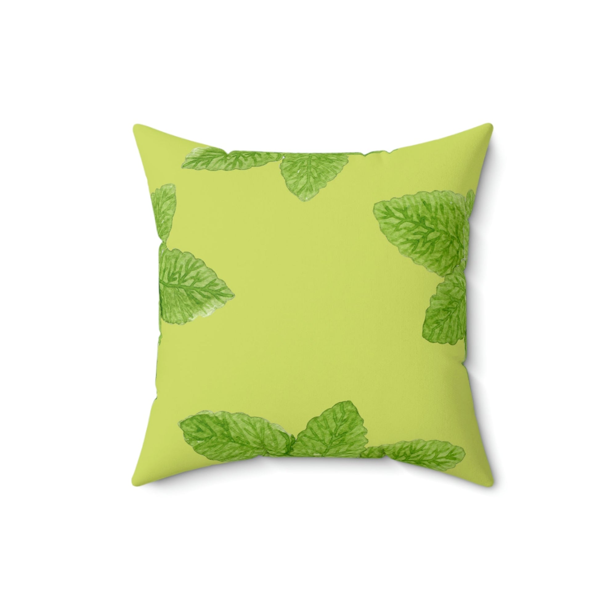 Minty Fresh Square Pillow Home Decor Pink Sweetheart