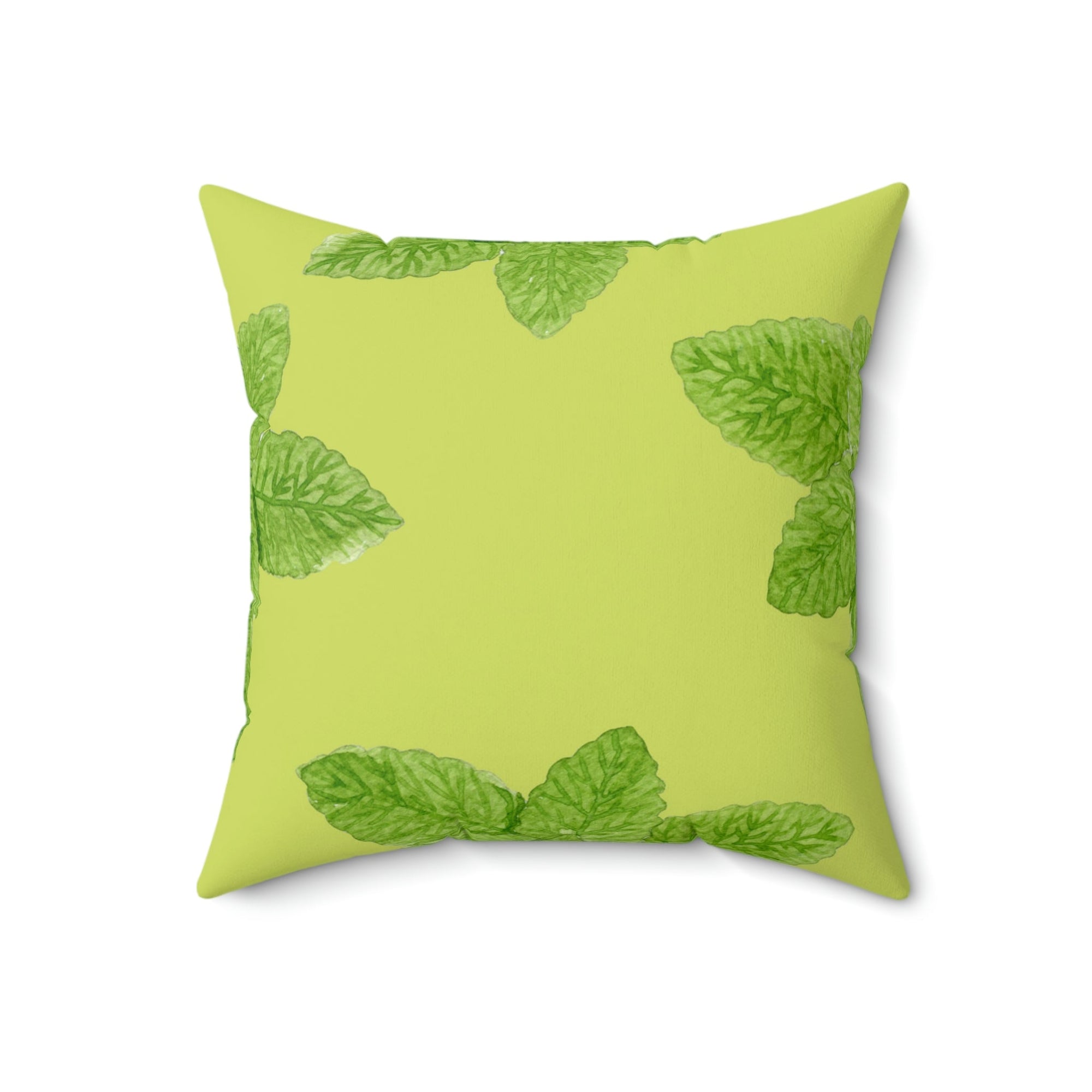 Minty Fresh Square Pillow Home Decor Pink Sweetheart
