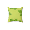 Minty Fresh Square Pillow - Pink Sweetheart