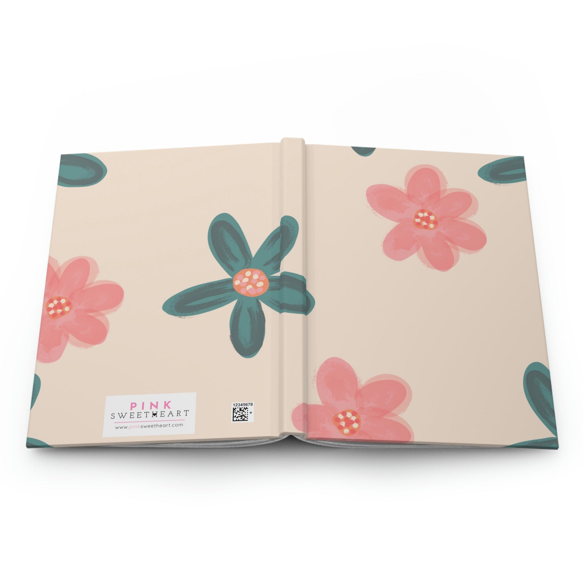 More Flowers Hardcover Matte Journal Paper products Pink Sweetheart
