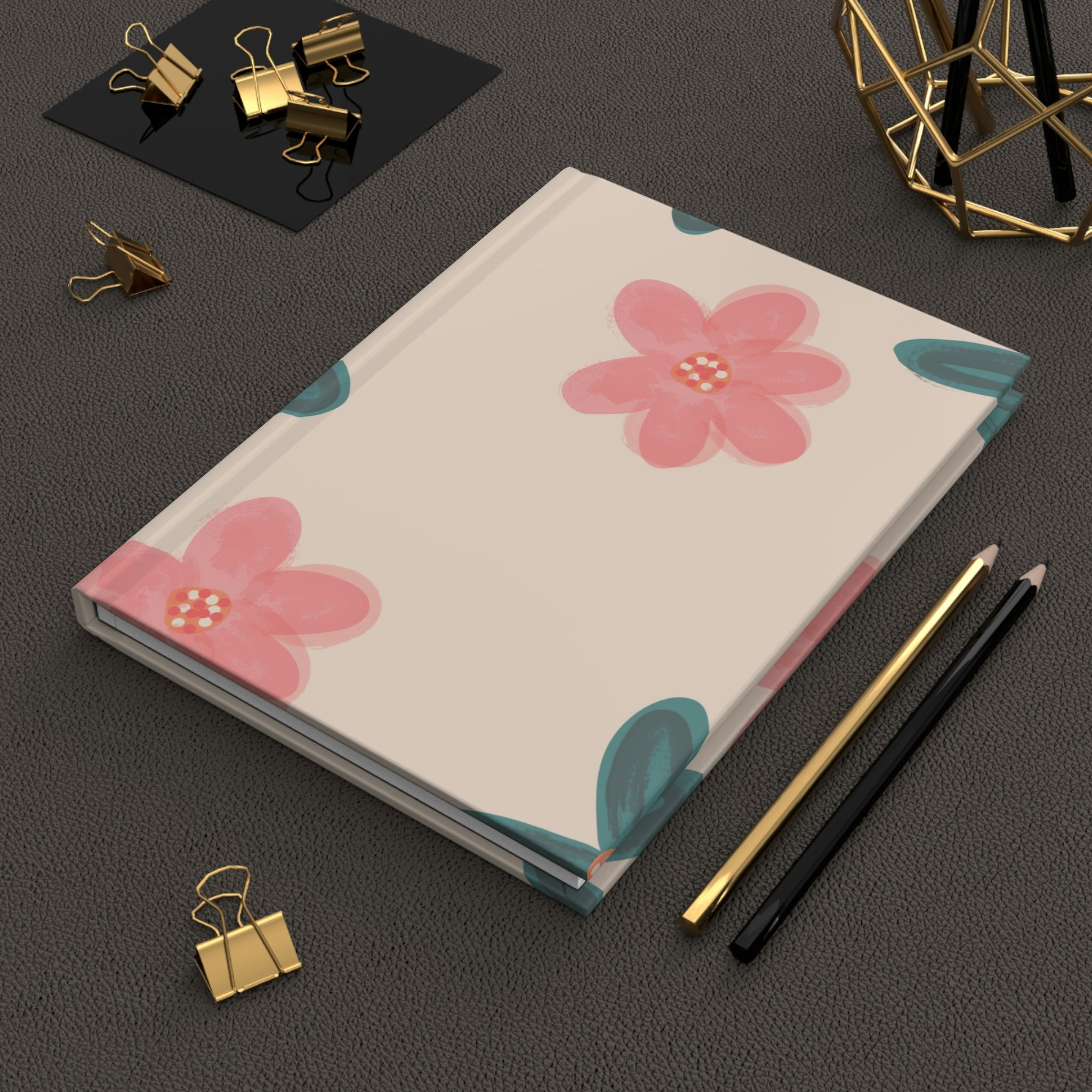 More Flowers Hardcover Matte Journal Paper products Pink Sweetheart