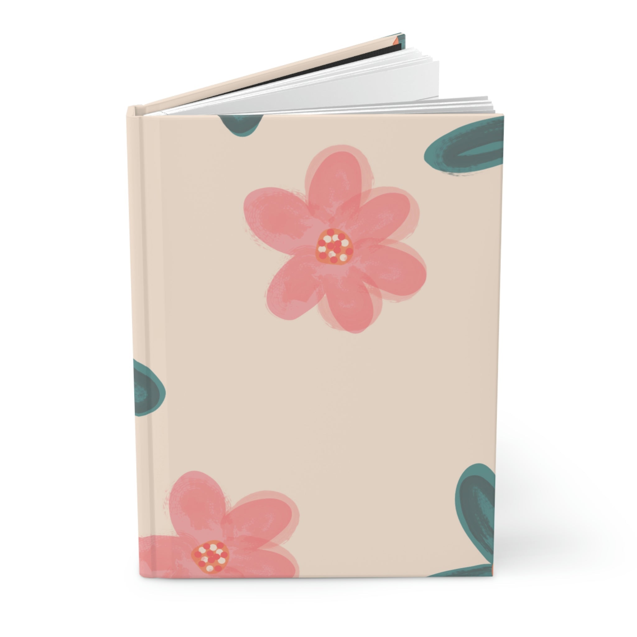More Flowers Hardcover Matte Journal Paper products Pink Sweetheart