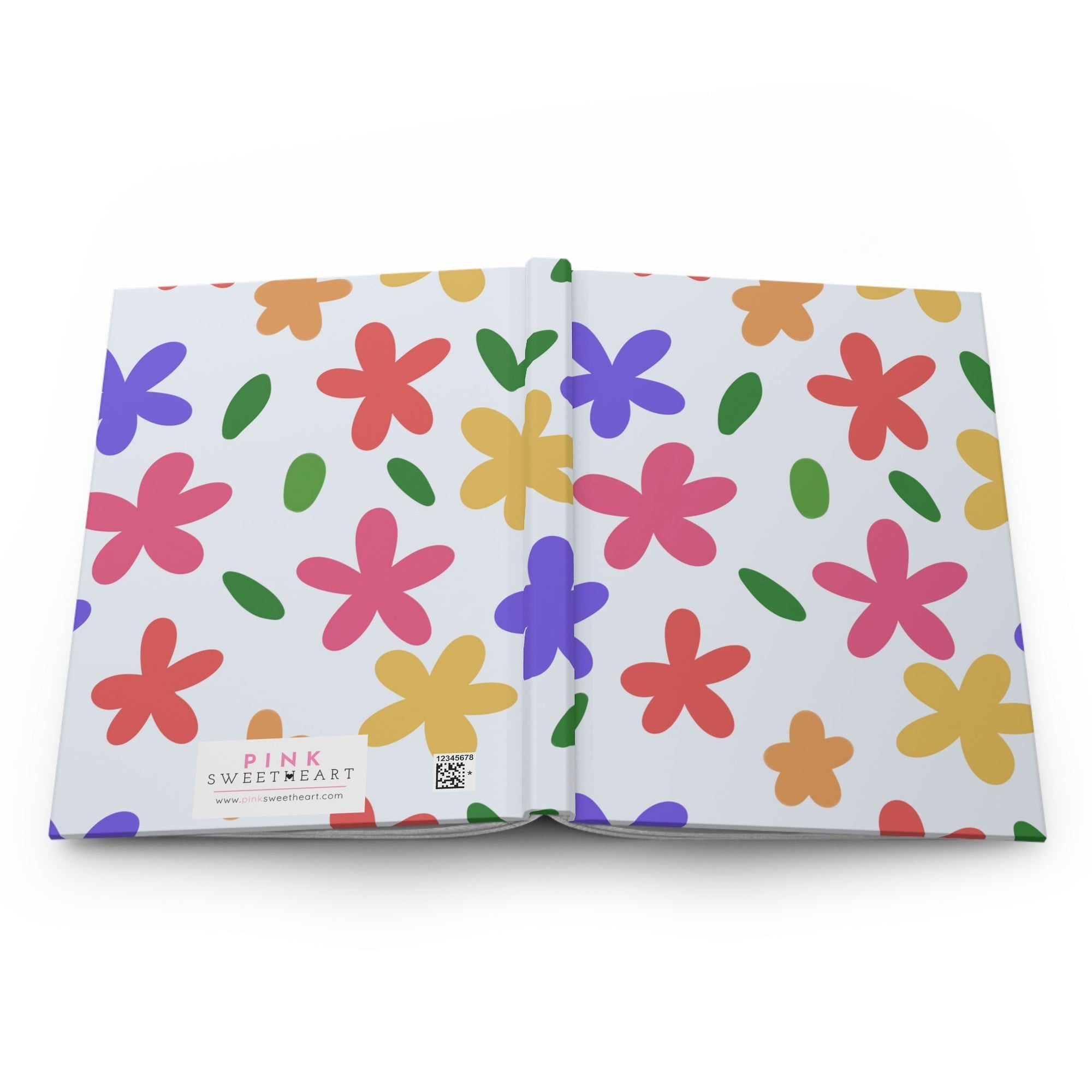 My Flower Garden Hardcover Matte Journal Paper products Pink Sweetheart