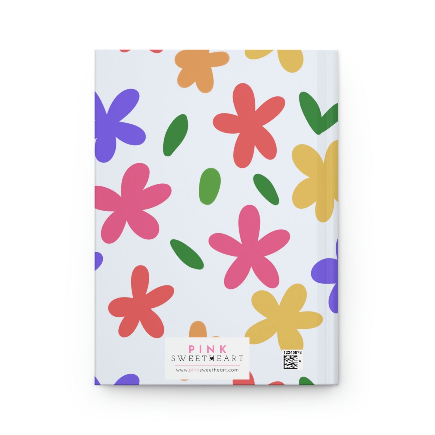 My Flower Garden Hardcover Matte Journal Paper products Pink Sweetheart
