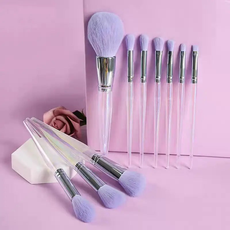 Mystical Fairy Pearlescent Makeup Brush Set Makeup Brushes Pink Sweetheart
