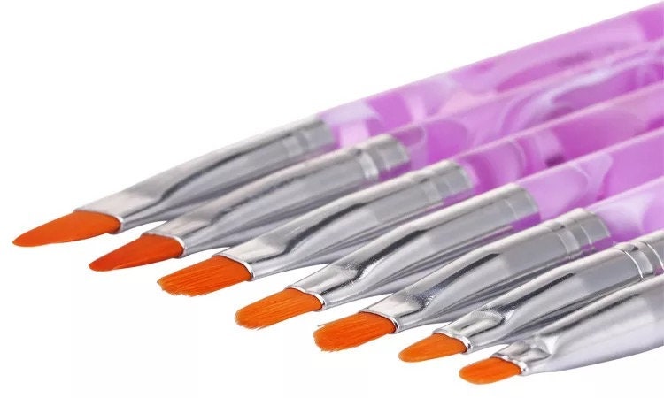 Nail Art Design Brush Set Manicure Tool Sets Pink Sweetheart