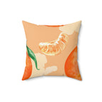 Naranja Jugosa Square Pillow Home Decor Pink Sweetheart