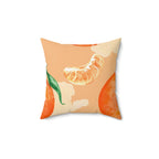 Naranja Jugosa Square Pillow Home Decor Pink Sweetheart