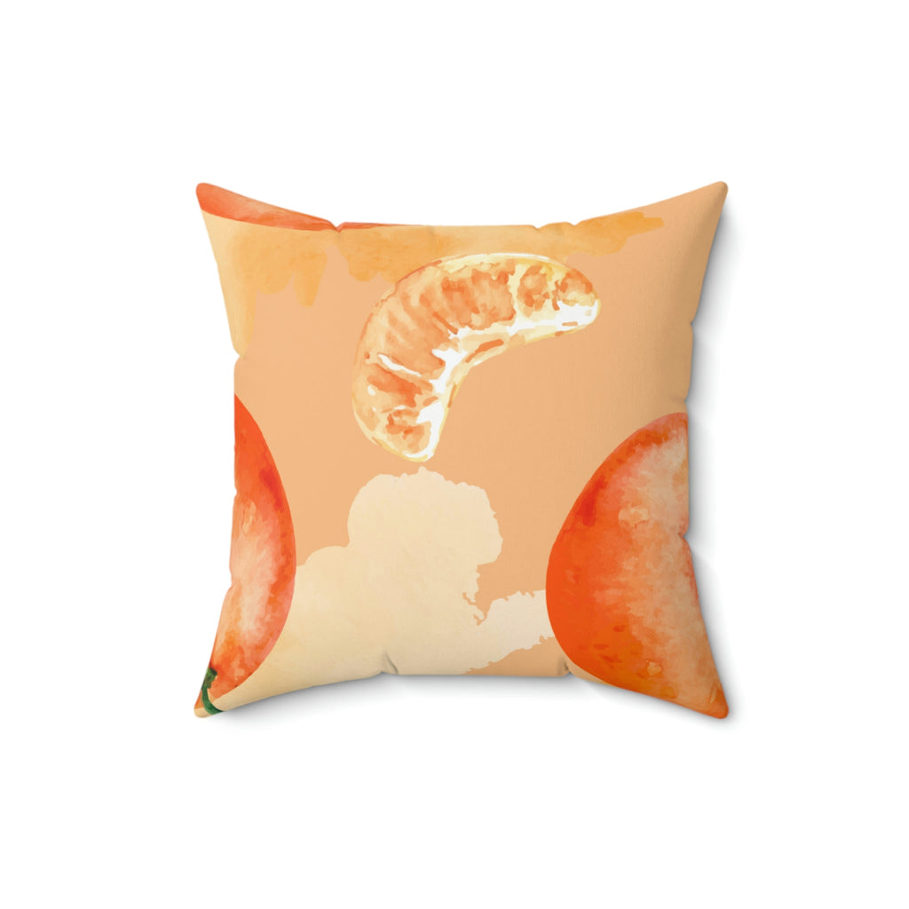 Naranja Jugosa Square Pillow Home Decor Pink Sweetheart