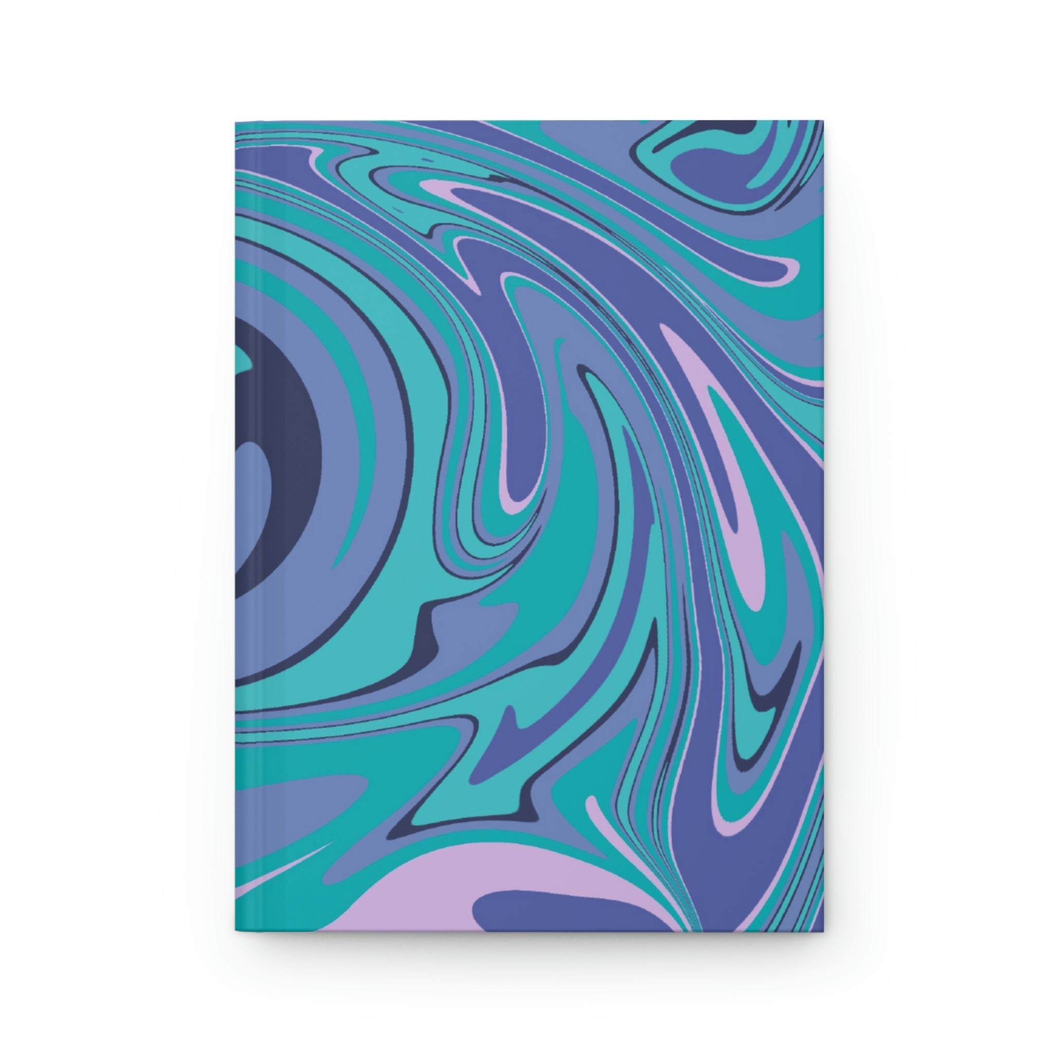 Ocean Dive Hardcover Matte Journal Paper products Pink Sweetheart
