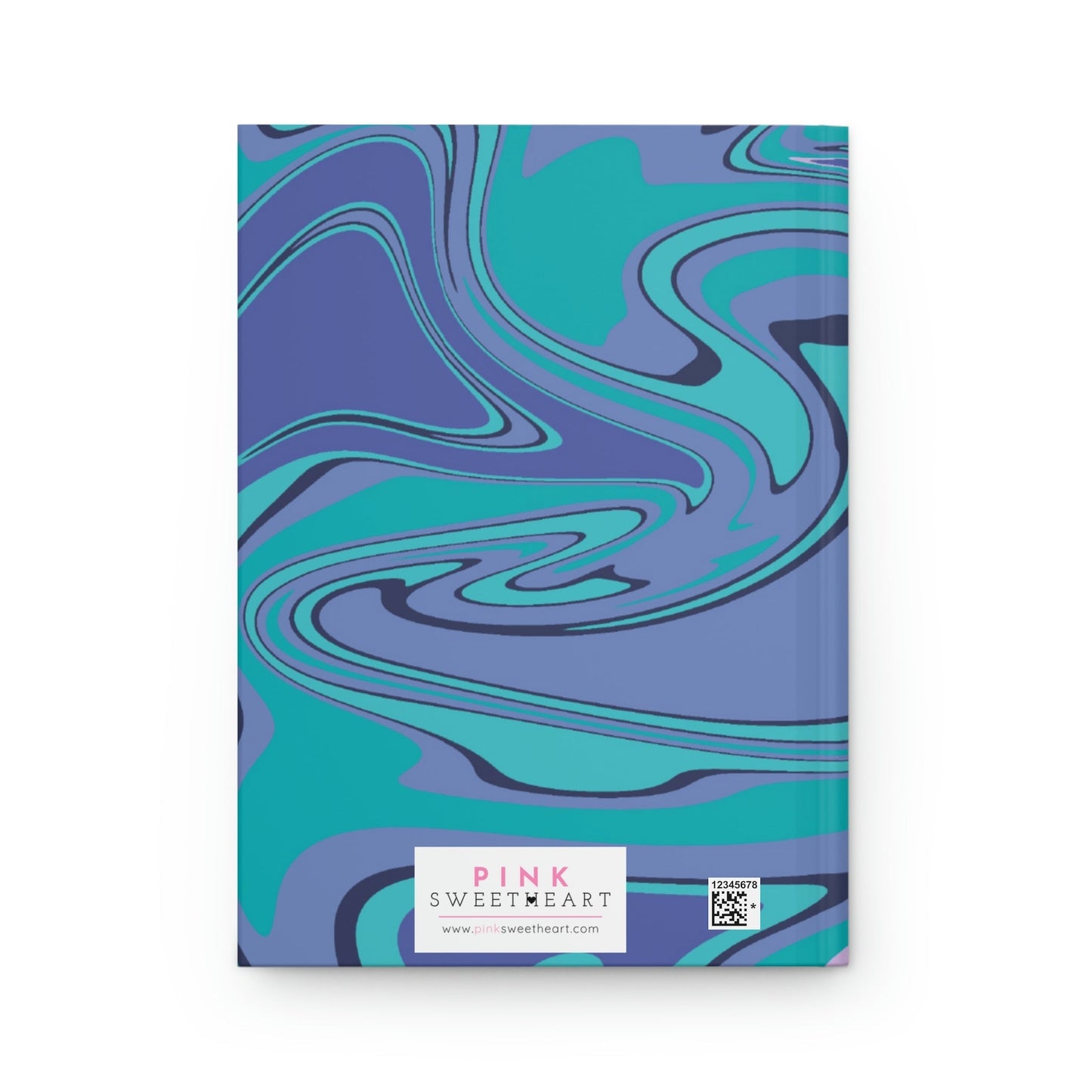 Ocean Dive Hardcover Matte Journal Paper products Pink Sweetheart