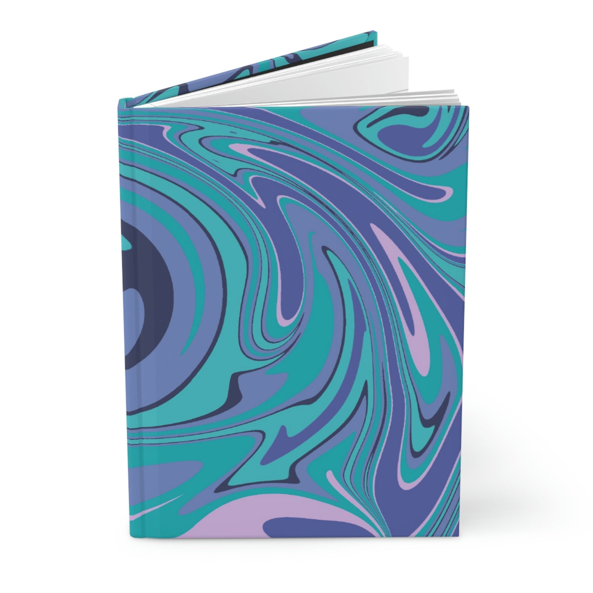 Ocean Dive Hardcover Matte Journal Paper products Pink Sweetheart