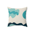 Oceanside View Square Pillow Home Decor Pink Sweetheart