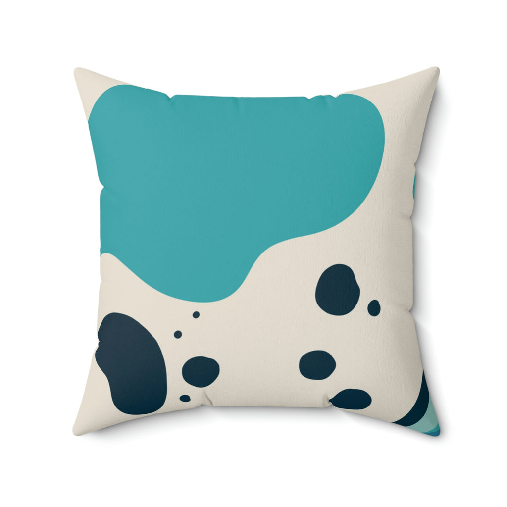 Oceanside View Square Pillow Home Decor Pink Sweetheart